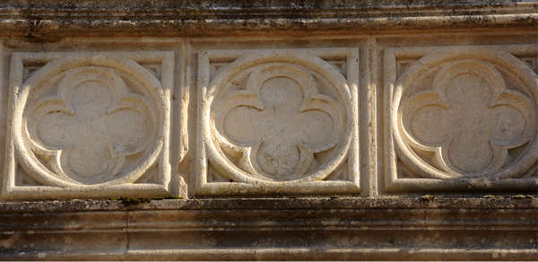 Image detail of façade