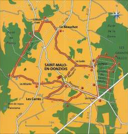 Beeld Wandelroute rondom Saint-Malo