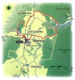 Beeld Wandelroute de la Chapelle de Tête Ronde